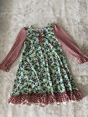 Girls Cheeky Plum size 8 dress